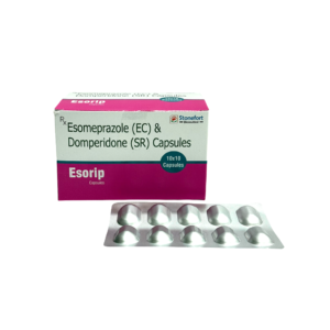 Esorip - Esomeprazole (EC) & Domperidone (SR) Capsules by Stonefort Bioceutical
