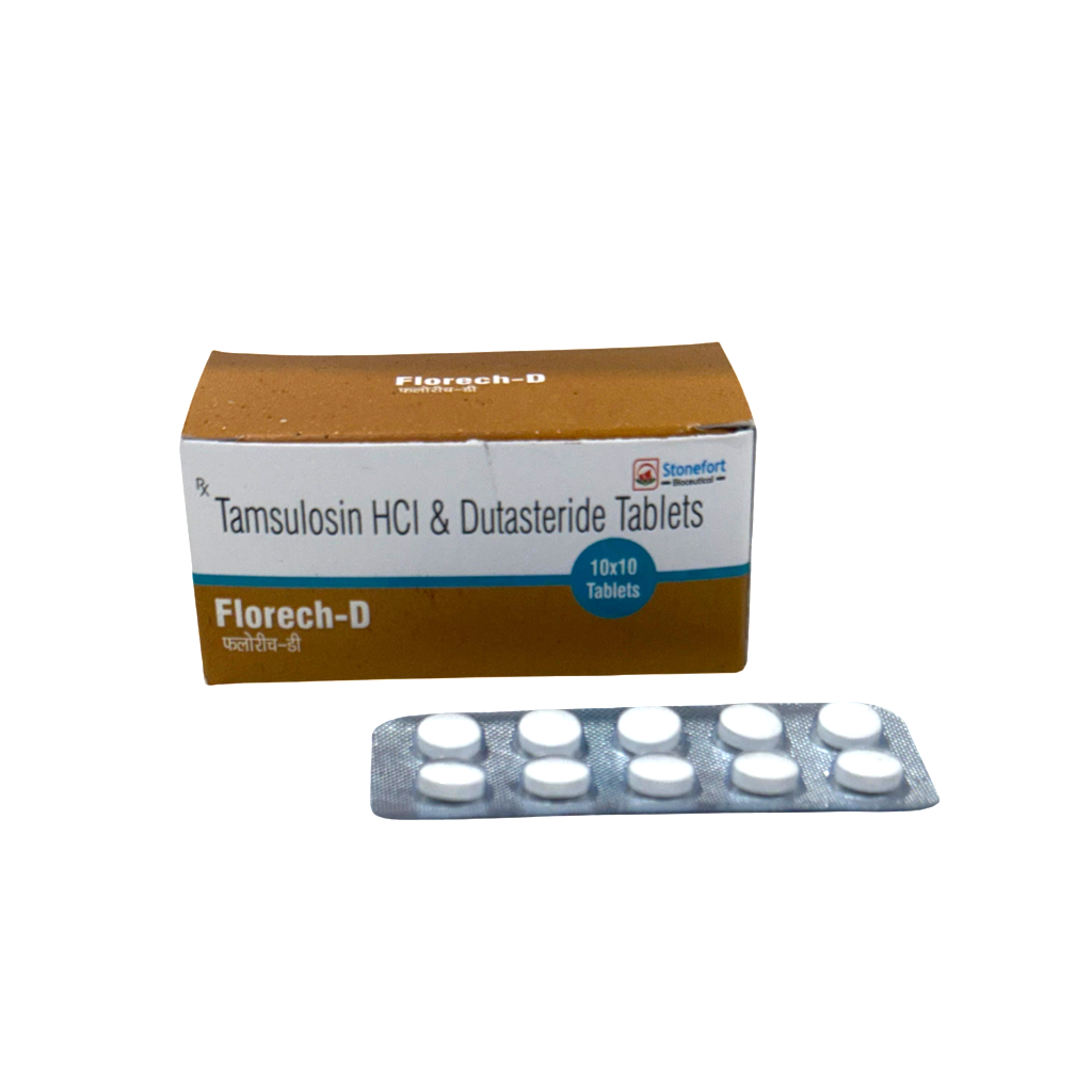 Florech-D - Tamsulosin HCl & Dutasteride Tablets by Stonefort Bioceutical
