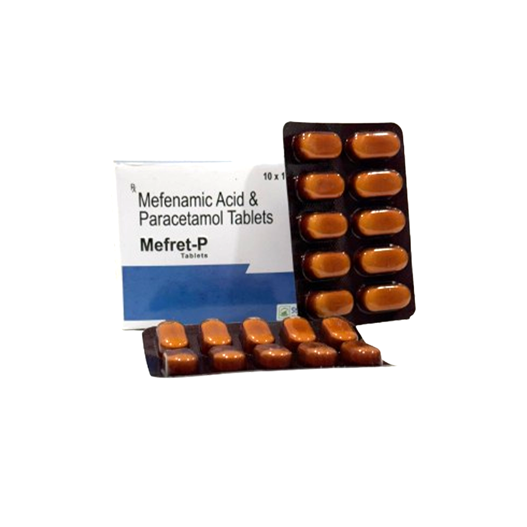 Mefret-P - Mefenamic Acid & Paracetamol Tablets by Stonefort Bioceutical