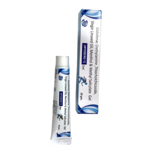 Myobend-T - Diclofenac Diethylamine, Thiocolchicoside, Virgin Linseed Oil, Menthol & Methyl Salicylate Gel by Stonefort Bioceutical