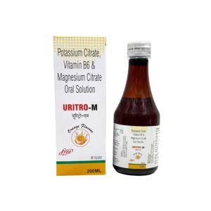 Uritro-M - Potassium Citrate, Vitamin B6 &, Magnesium Citrate,Oral Solution by Stonefort Bioceutical