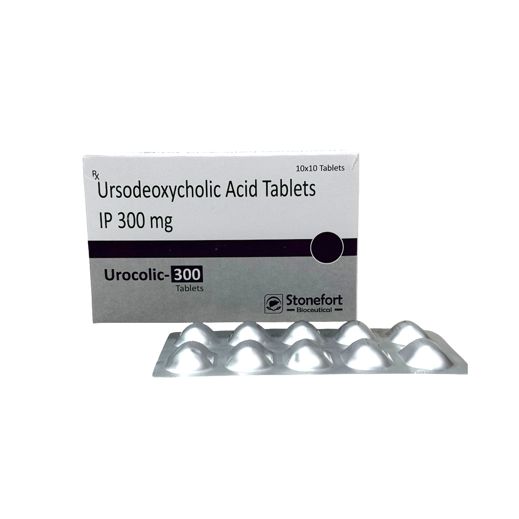Urocolic-300 - Ursodeoxycholic Acid Tablets by Stonefort Bioceutical